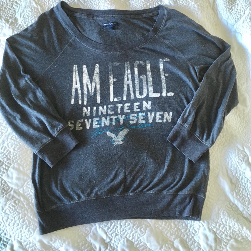 🔲 American Eagle 3/4 length shirt